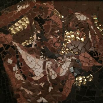 Skulptur mit dem Titel "ritaglio-memnone.jpg" von Monica Berra (Monique), Original-Kunstwerk, Mosaik