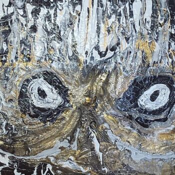 Картина под названием "El Fantasma de mis…" - Montserrat Garcia Falco, Подлинное произведение искусства, Акрил