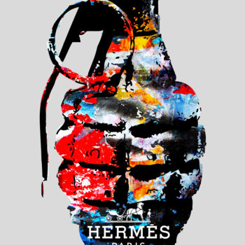 Цифровое искусство под названием "UDA - GRENADE HERMES" - Morgan Paslier, Подлинное произведение искусства, Цифровая фотогра…