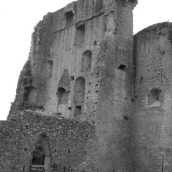 Photography titled "Château de Clisson" by Morgane A., Original Artwork