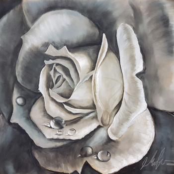 Pittura intitolato "Rose" da Tigran Movsisyan, Opera d'arte originale, Pastello