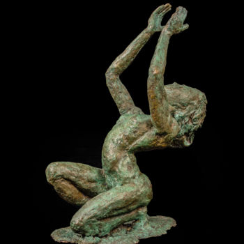 Sculpture titled "La demande" by Muder, Original Artwork