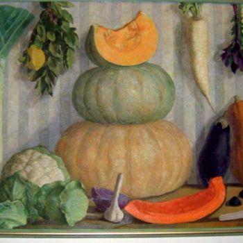 Pintura intitulada "Натюрморт" por Olga Muratova, Obras de arte originais