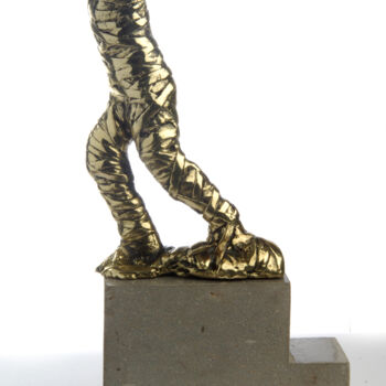 Sculpture titled "Mustafa  BULAT,  Yü…" by Mustafa Bulat, Original Artwork, Bronze