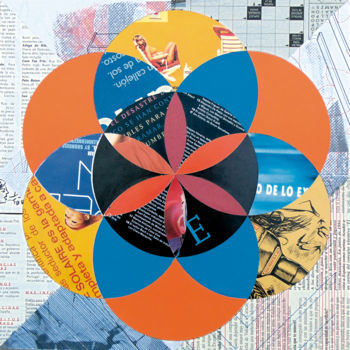 Collages titled "Collage_97" by Manel Villalonga, Original Artwork, Collages