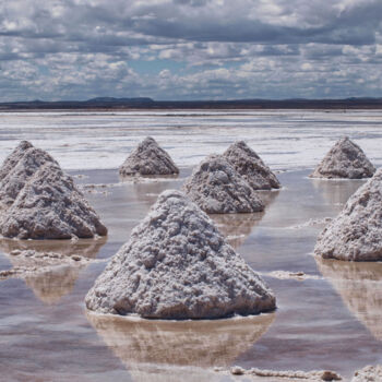 "Salt cones" başlıklı Fotoğraf Nadezda Sharova tarafından, Orijinal sanat, Dijital Fotoğrafçılık