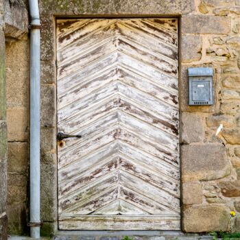 Photographie intitulée "DOORS 011 - Porte b…" par Naep, Œuvre d'art originale, Photographie numérique