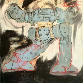 Pintura titulada "ED - 209 3" por Nanak Sosan, Obra de arte original, Acrílico
