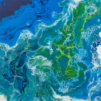 Malerei mit dem Titel "Sea" von Natalia Kurmaeva, Original-Kunstwerk, Acryl