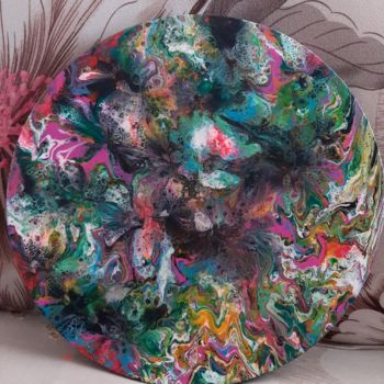 Картина под названием "Abstracto flores" - Nataliya Tarasyuk, Подлинное произведение искусства, Акрил