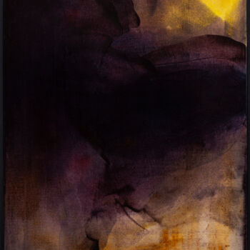 Malarstwo zatytułowany „chromatic étude” autorstwa Наталя Правда, Oryginalna praca, Olej Zamontowany na Drewniana rama noszy