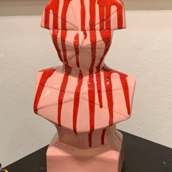 Sculpture titled "Sculpture Napoléon…" by Nathalie Ferrero-Sakhinis (FerSak), Original Artwork, Ceramics