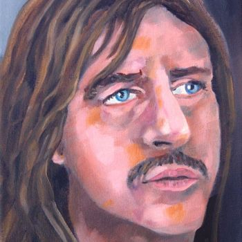 Peinture intitulée "Ringo Starr" par Nathalitay, Œuvre d'art originale, Huile