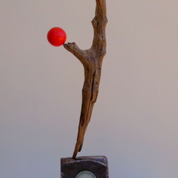 Sculpture titled "sans titre 367" by Nestor, Original Artwork, Wood