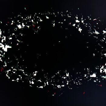 제목이 "Black Hole n8"인 미술작품 Nico Garsia로, 원작, 아크릴
