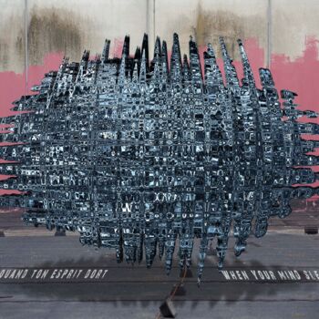 "rêve urbain" başlıklı Dijital Sanat Nico Vincent tarafından, Orijinal sanat, Dijital Kolaj