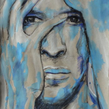 Malarstwo zatytułowany „Blue” autorstwa Nccp, Oryginalna praca, Akryl