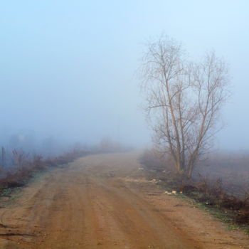 Photography titled "Дорога в туман" by Nikolai Matiushenkov, Original Artwork