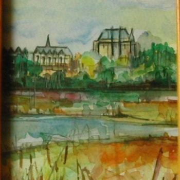绘画 标题为“Pays de Loire” 由Nikkos, 原创艺术品