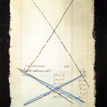 Dessin intitulée "8-357.1935" par Nio, Œuvre d'art originale, Autre