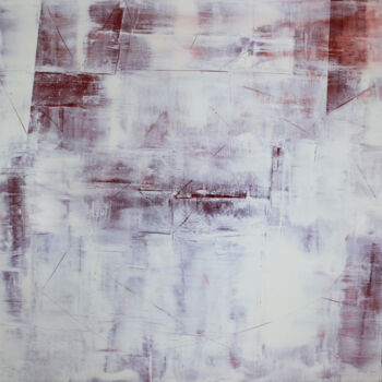 Pintura titulada "Abstract-191 Hidden…" por Nivas Kanhere, Obra de arte original, Oleo