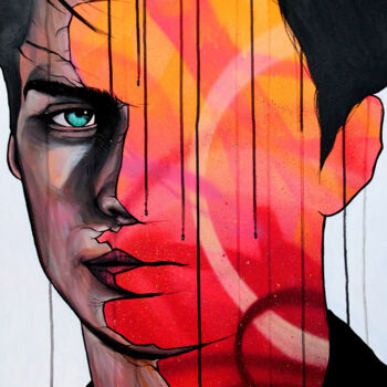 Pintura titulada "Tear Up" por Art De Noé, Obra de arte original, Tinta