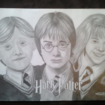 "Harry Potter" başlıklı Resim Novice Art tarafından, Orijinal sanat, Mürekkep