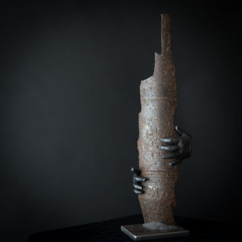 Sculpture titled "No comment" by Nunco, Original Artwork