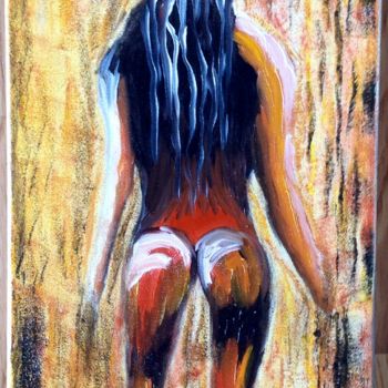 Painting titled "Sauvage" by Oap, Original Artwork, Oil