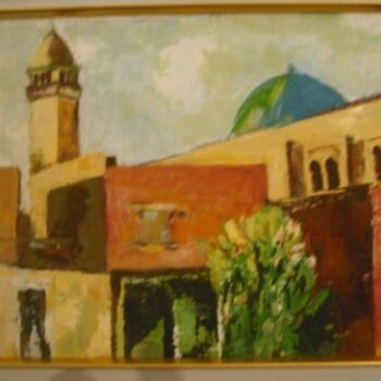 绘画 标题为“La Mosque des Moudj…” 由Odad, 原创艺术品