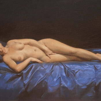 Nude on blue (2)