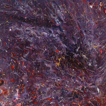 Painting titled "«Birth from Chaos I…" by Olena Smal, Original Artwork, Acrylic