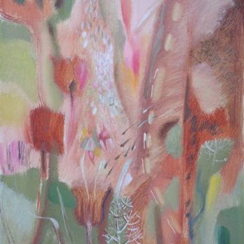 Painting titled "April.Tulips.jpg" by Olga Bagina, Original Artwork, Acrylic