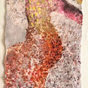 Art textile intitulée "Dancing queen" par Olga Finkel, Œuvre d'art originale, Fibre Textile