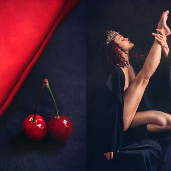 Royal cherry. ART Nude. Limited Edition