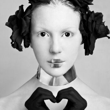 Photographie intitulée "Love" par Olga Volodina, Œuvre d'art originale, Photographie manipulée