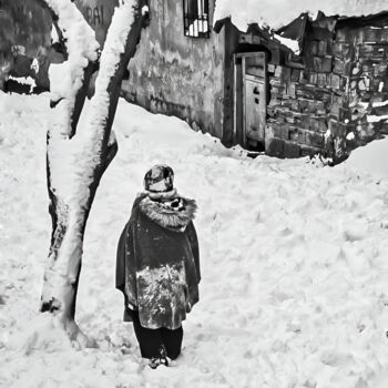 Φωτογραφία με τίτλο "In Snow" από Ömer Erdoğan, Αυθεντικά έργα τέχνης, Ψηφιακή φωτογραφία