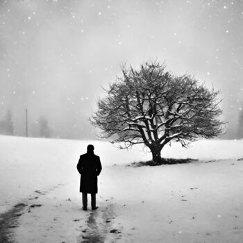 Fotografia intitulada "Winter Times" por Ömer Erdoğan, Obras de arte originais, Fotografia digital