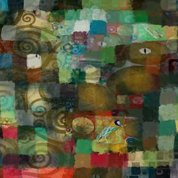 Grafika cyfrowa / sztuka generowana cyfrowo zatytułowany „Abstract Colors” autorstwa Omi Sid, Oryginalna praca, Fotomontaż