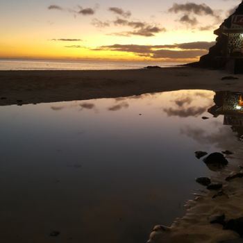 Photographie intitulée "ESPEJO LUZ MAR" par Omsurya Sandra Inti Ruphay, Œuvre d'art originale