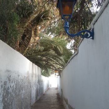 Fotografia intitolato "CHEMIN LUMIERE ARBR…" da Omsurya Sandra Inti Ruphay, Opera d'arte originale, Fotografia non manipolata