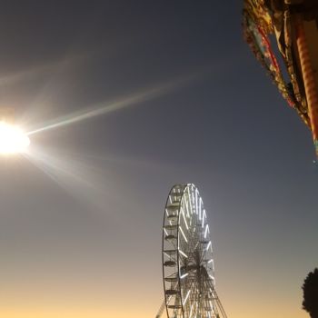 Fotografia intitolato "Roue Vie Lumière -…" da Omsurya Sandra Inti Ruphay, Opera d'arte originale, Fotografia non manipolata