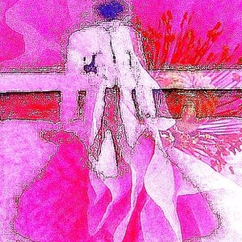 Grafika cyfrowa / sztuka generowana cyfrowo zatytułowany „matador-pavot rose” autorstwa Onaria, Oryginalna praca