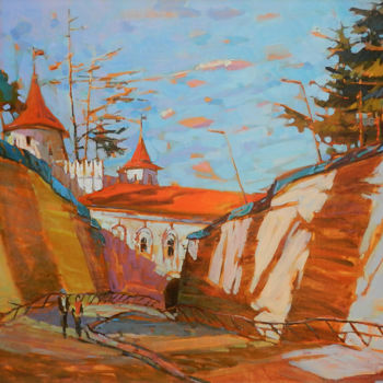 Painting titled "Шведская палата (Sw…" by Sergei Moskalev, Original Artwork, Oil