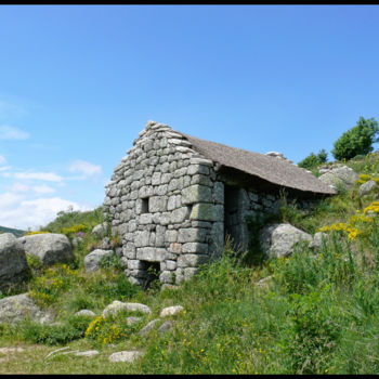 Photography titled "Moulin sur le Mont…" by Alain Brasseur, Original Artwork