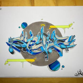 Drawing titled "„Style“ by ORES24" by Ores24, Original Artwork, Marker