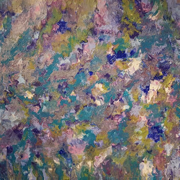 Painting titled "Poseidon's Garden |…" by Alexandra Romano, Original Artwork, Acrylic