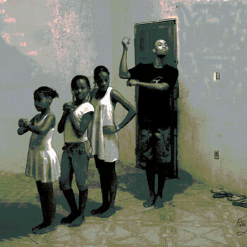 Photographie intitulée "DANCE SCHOOL. SALVA…" par Pablo Guillamon, Œuvre d'art originale, Photographie manipulée
