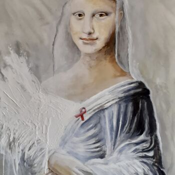 Painting titled "Pour la journée con…" by Pampouille, Original Artwork, Acrylic
