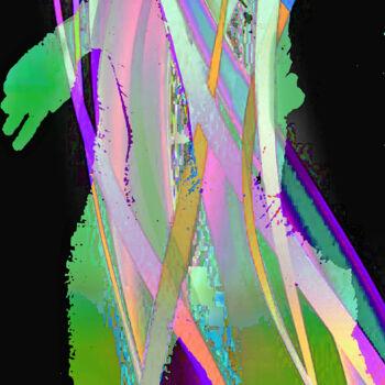 Arte digital titulada "Colour Shower" por Panna Jain, Obra de arte original, Trabajo Digital 2D